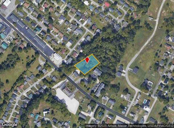 911 Powell Ln, Flatwoods, KY Parcel Map