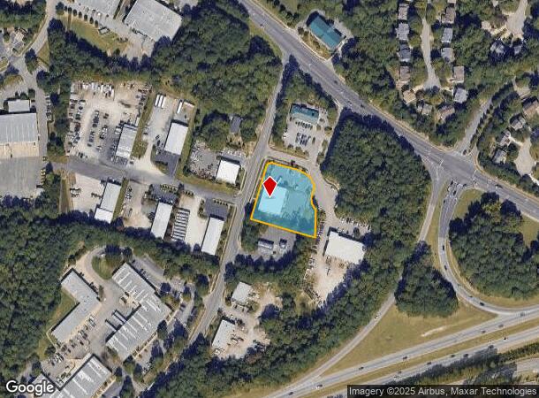  2600 Schieffelin Rd, Apex, NC Parcel Map