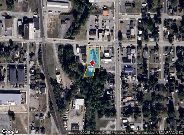  447 E Sandusky St, Findlay, OH Parcel Map
