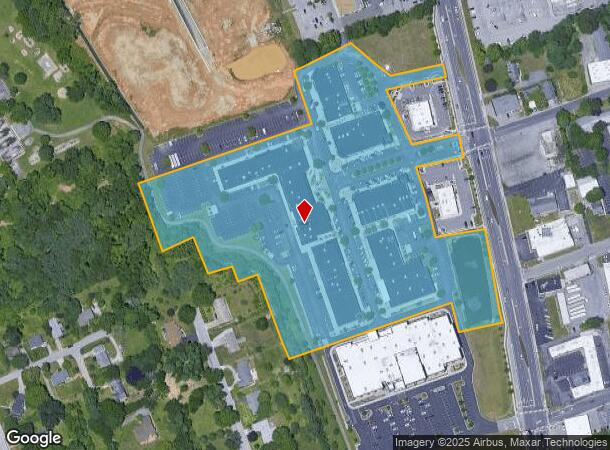 1470 S Main St, Blacksburg, VA Parcel Map