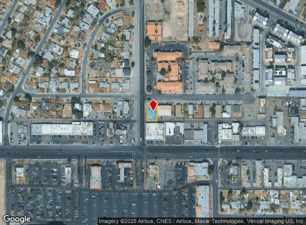 1800 Lewis Ave, Las Vegas, NV Parcel Map
