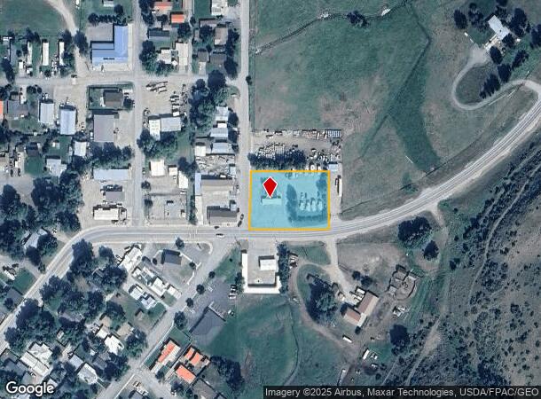  N Woodard Ave, Absarokee, MT Parcel Map