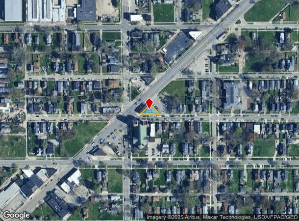 1023 Broadway St, Toledo, OH Parcel Map