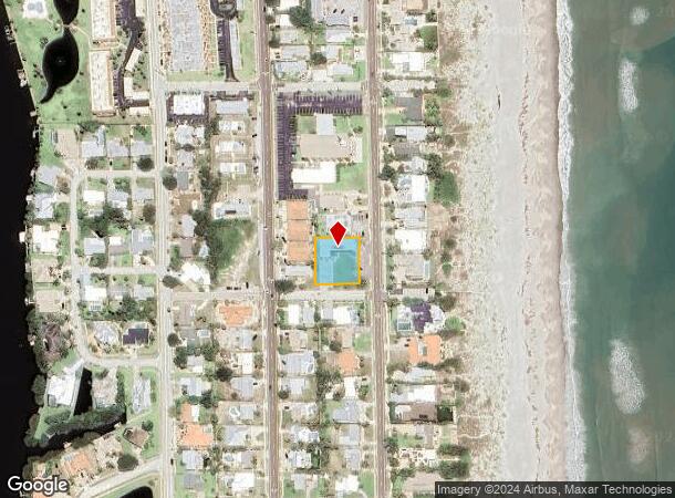  888 S Atlantic Ave, Cocoa Beach, FL Parcel Map