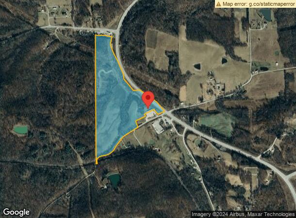  7735 W State Road 64, Eckerty, IN Parcel Map