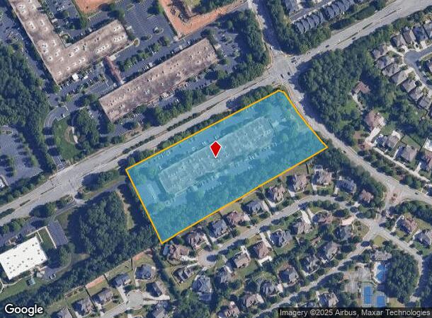 1550 N Brown Rd, Lawrenceville, GA Parcel Map
