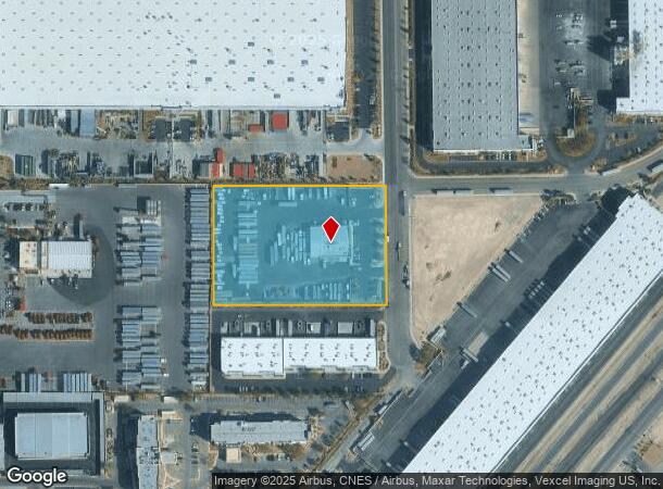 4575 Statz St, North Las Vegas, NV Parcel Map