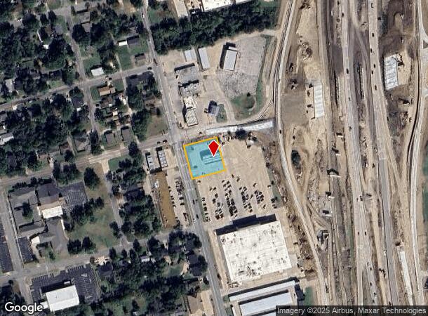 102 E Taylor St, Sherman, TX Parcel Map