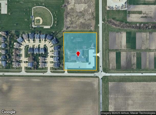 702 E Church St, Savoy, IL Parcel Map