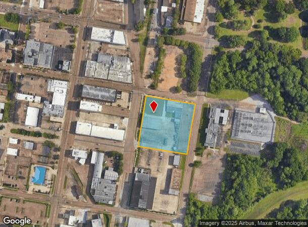711 Tombigbee St, Jackson, MS Parcel Map