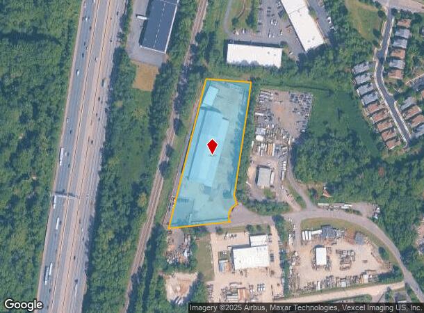  8100 Mims St, Lorton, VA Parcel Map