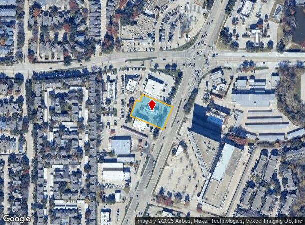 17981 Preston Rd, Dallas, TX Parcel Map