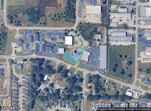  203 Byrd Ct, Warner Robins, GA Parcel Map