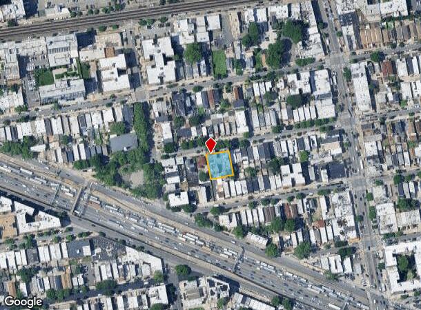  2124 Ellis Ave, Bronx, NY Parcel Map