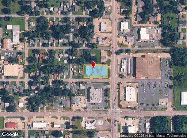  301 N York St, Muskogee, OK Parcel Map
