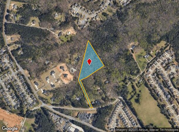 2197 Rabbit Hill Cir, Dacula, GA Parcel Map