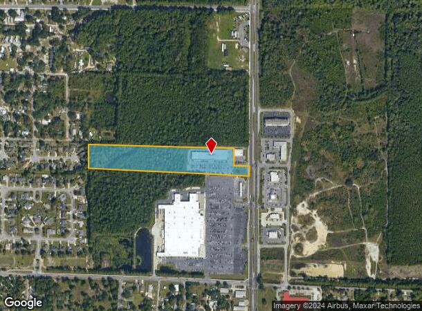  801 N Tyndall Pkwy, Panama City, FL Parcel Map