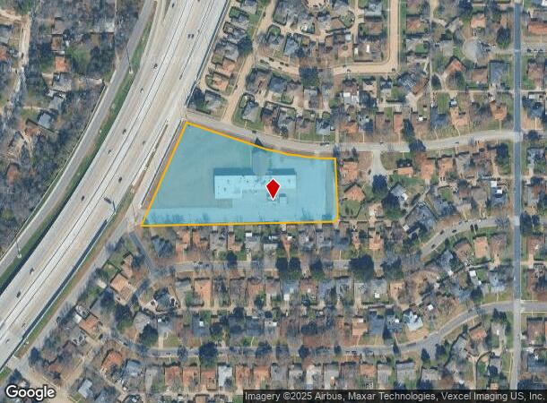  1440 Sunny Glen Dr, Dallas, TX Parcel Map