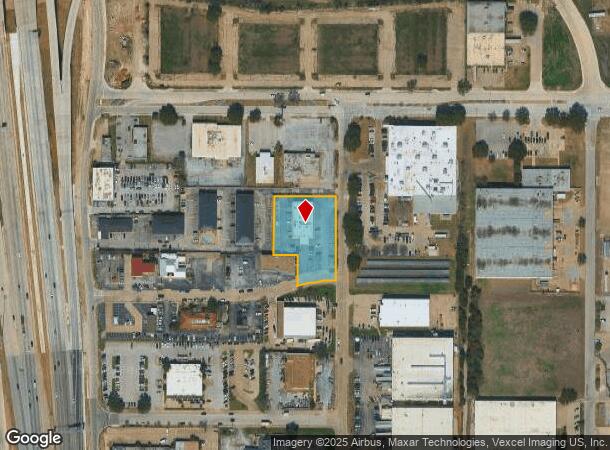  2711 Majesty Dr, Arlington, TX Parcel Map