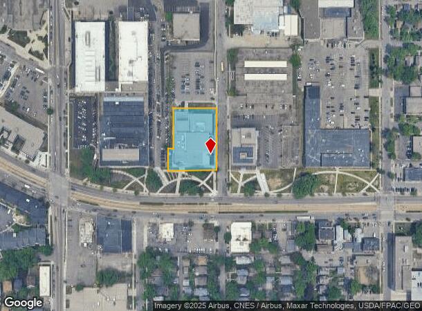  1761 University Ave W, Saint Paul, MN Parcel Map