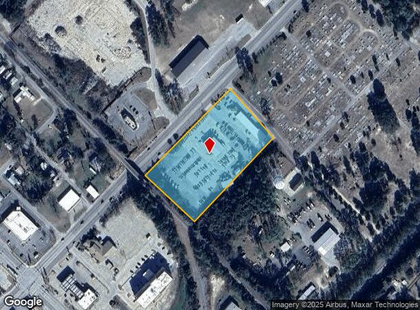  448 S 1St St, Jesup, GA Parcel Map