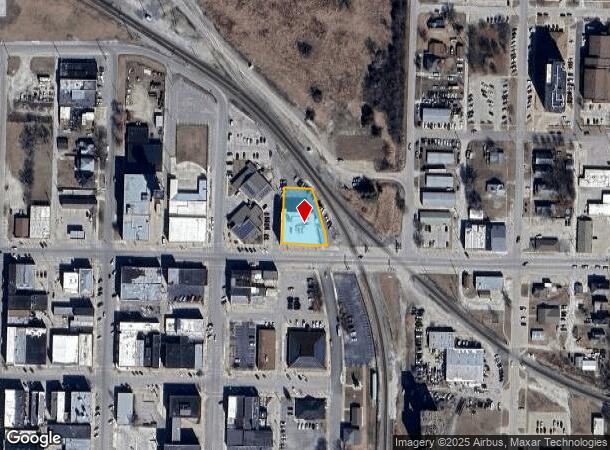 101 W Coates St, Moberly, MO Parcel Map
