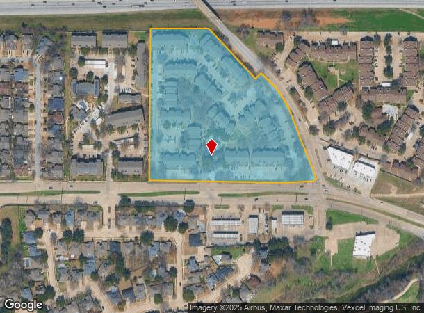  9001 Meadowbrook Blvd, Fort Worth, TX Parcel Map