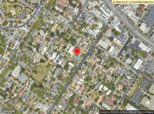  2175 Williams St, Palo Alto, CA Parcel Map