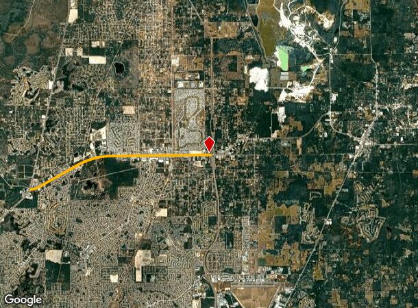 9405 Cortez Blvd, Weeki Wachee, FL Parcel Map