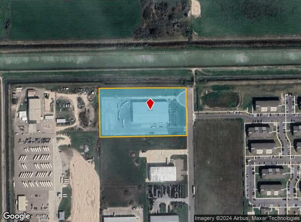  2711 Vo Tech Dr, Weslaco, TX Parcel Map