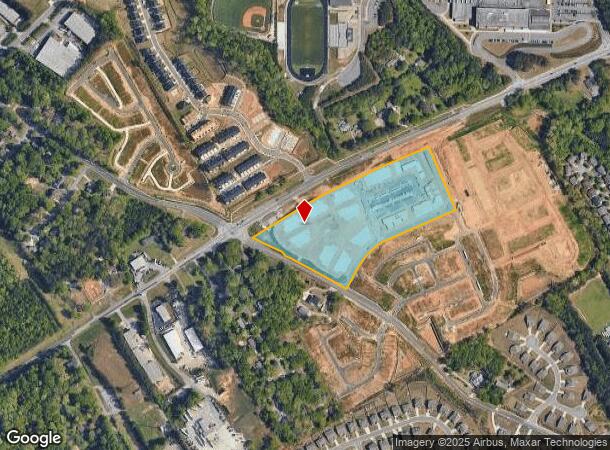  781 Buford Hwy, Sugar Hill, GA Parcel Map