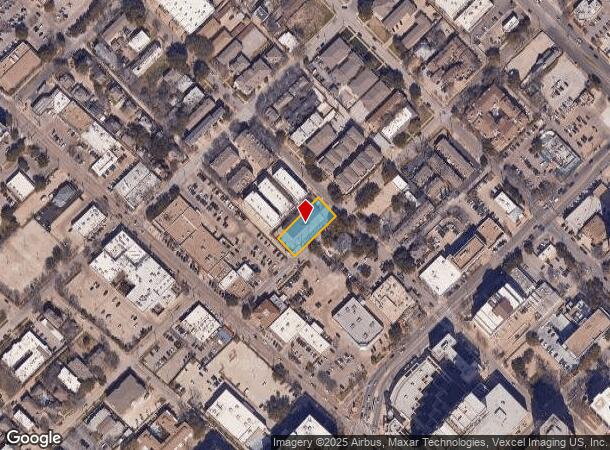  3901 N Hall St, Dallas, TX Parcel Map