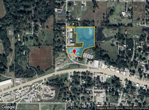427 N Maple St, Pryor, OK Parcel Map