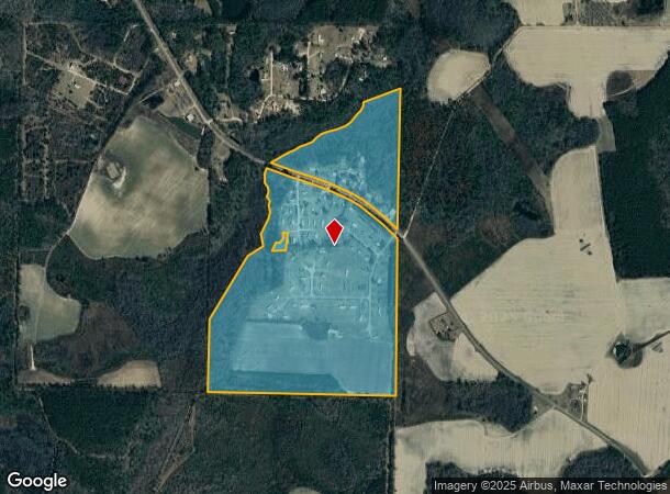  2477 Caulie Harris Rd, Adel, GA Parcel Map