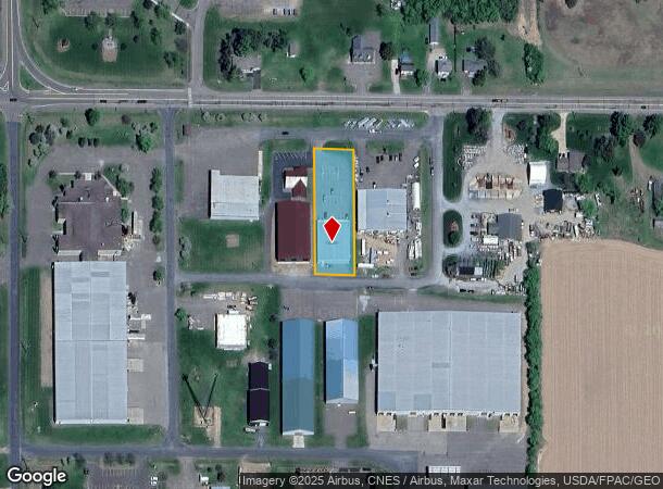 909 Frontage Rd, Balsam Lake, WI Parcel Map