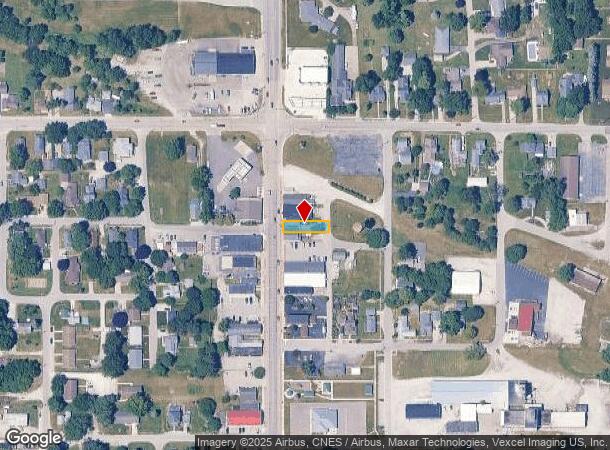 109 S Main St, Kouts, IN Parcel Map