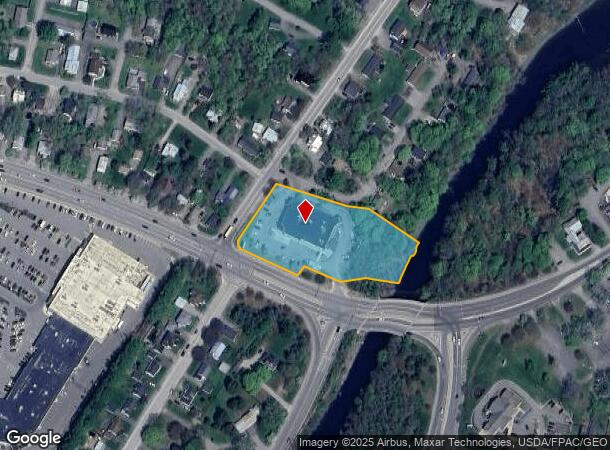  1 Kennedy Memorial Dr, Waterville, ME Parcel Map