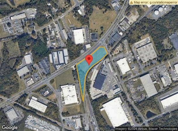  2632 S Tryon St, Charlotte, NC Parcel Map