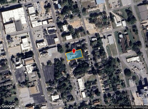  417 S Walnut St, Sherman, TX Parcel Map