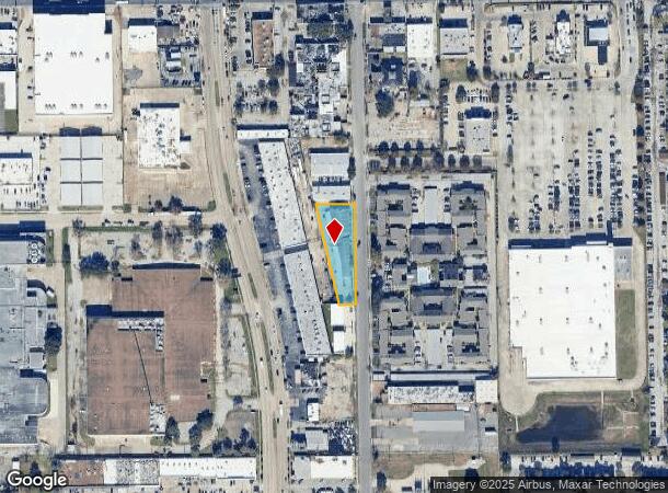  2724 Crossview Dr, Houston, TX Parcel Map