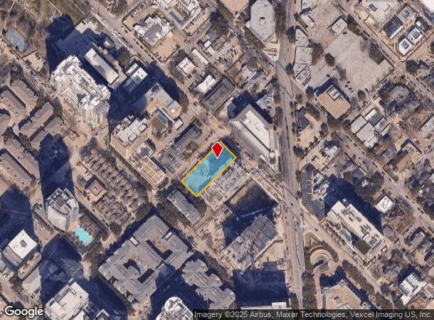  2817 Maple Ave, Dallas, TX Parcel Map
