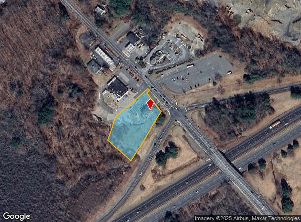 70 Merrow Rd, Tolland, CT Parcel Map
