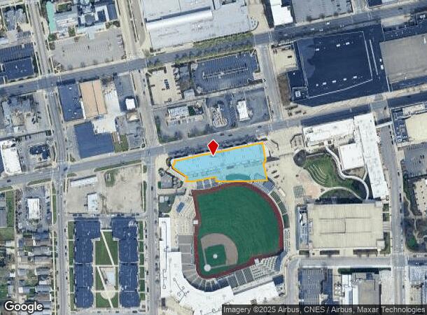  301 W Jefferson Blvd, Fort Wayne, IN Parcel Map