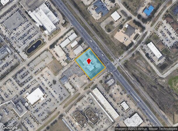 100 W Medical Center Blvd, Webster, TX Parcel Map