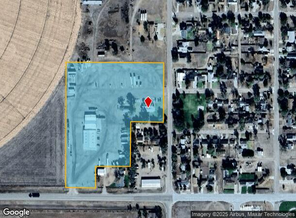 1015 W City Limits St, Hugoton, KS Parcel Map