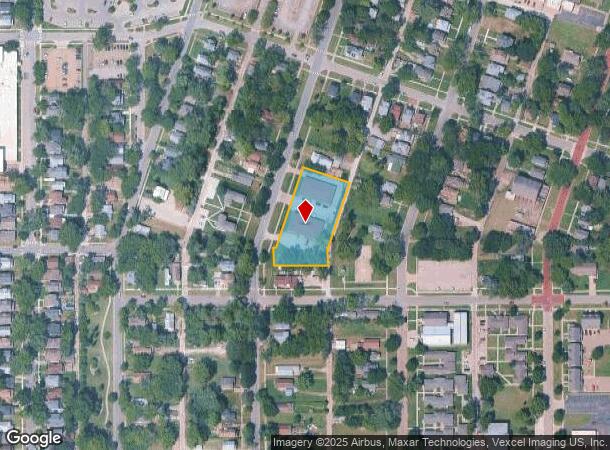  1132 Sw Lane St, Topeka, KS Parcel Map