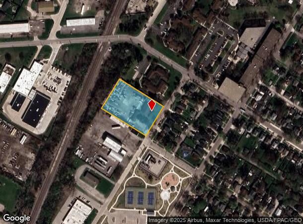  716 S Roessler St, Monroe, MI Parcel Map