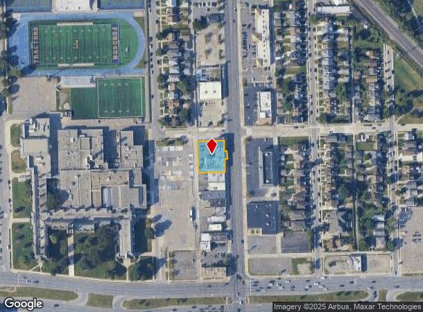  5755 Schaefer Rd, Dearborn, MI Parcel Map