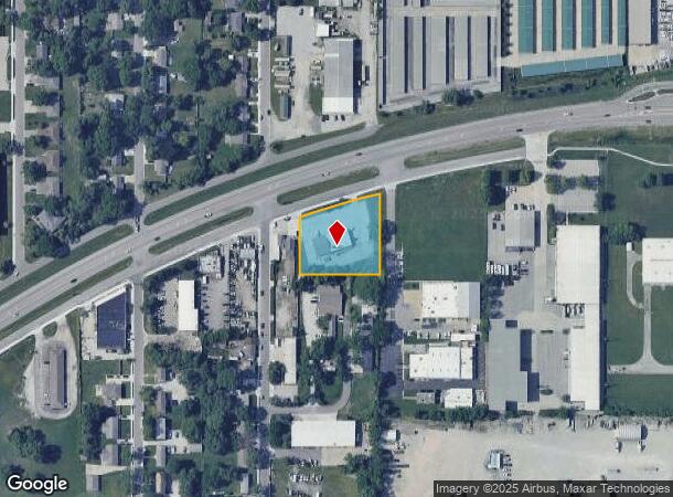 1205 W Ott St, Olathe, KS Parcel Map