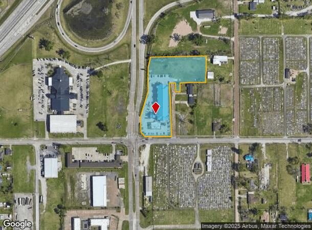  402 N Martin Luther King Hwy, Lake Charles, LA Parcel Map